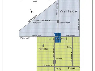 North Perth Ward Map